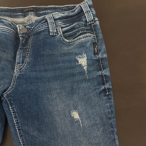 Silver Jeans Co. Dark Wash Denim Jeans - Picture 4 of 8